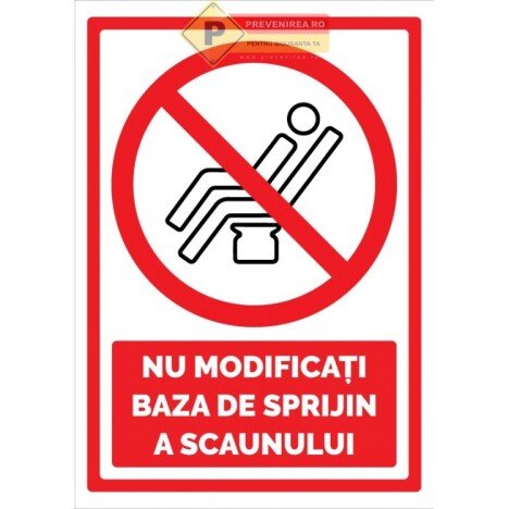 Indicator pentru scaune